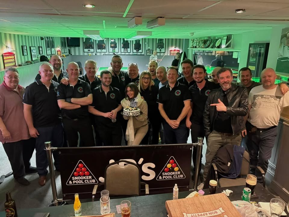The JP's club members celebrating together